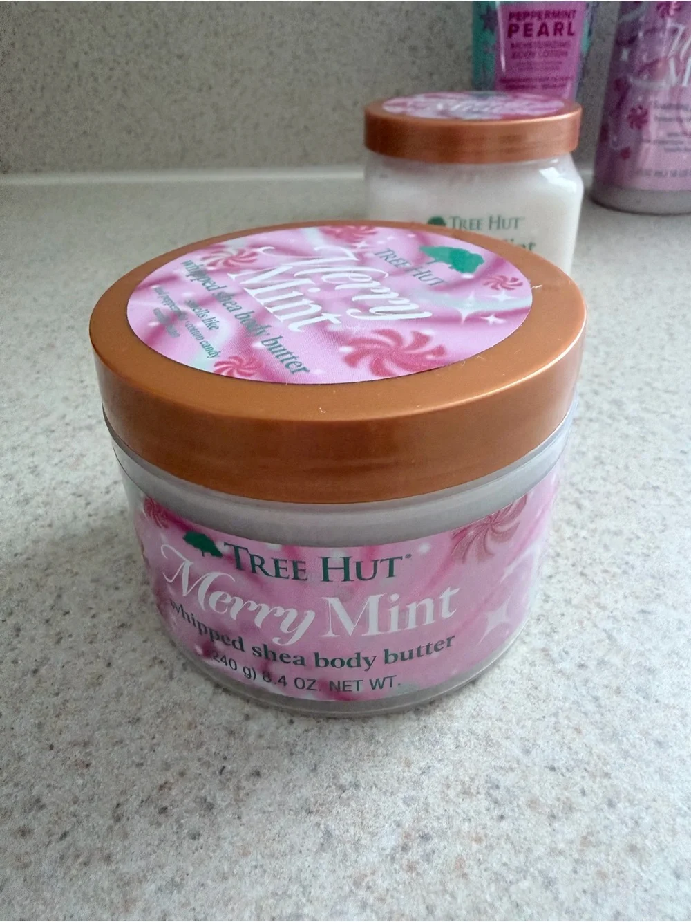 Merry Mint Moisturizing Body Care - Pink